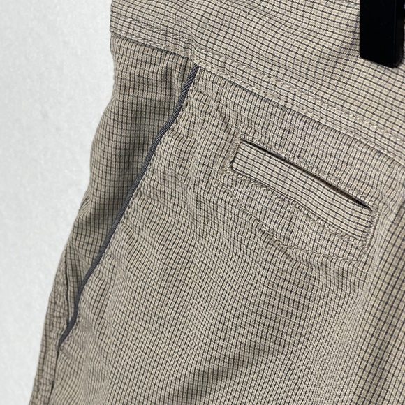 Carbon2cobalt Men's Plaid Patterned Cotton Shorts Casual Summer Size 35 122014 - Picture 3 of 10